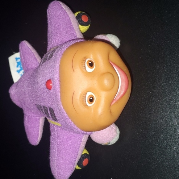Kidspower toy kids one size Jay Jay the jet plane Tracy plush purple stu… - Picture 1 of 9
